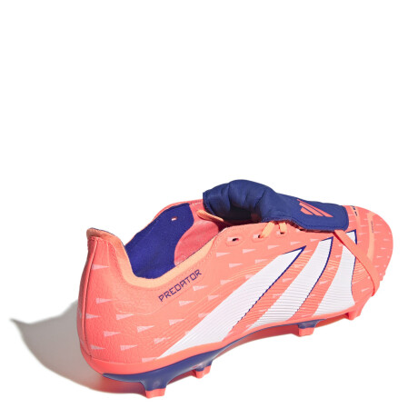 Championes Unisex Adidas Futbol 11 Predator League Ft Fg Anaranjado - Azul