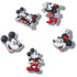 Jibbitz Mickey And Minnie Pvc 5 Pack Multicolor