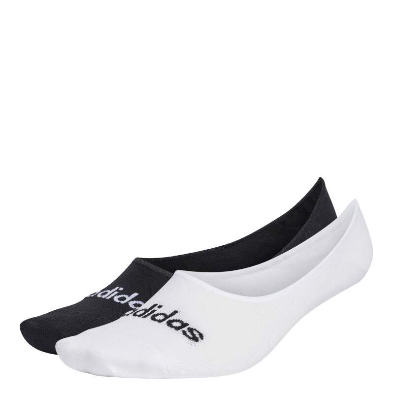 Medias Unisex Adidas x2 Linea Ballerina Negro - Blanco