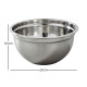 Bowl ensaladera recipiente acero inoxidable 20 cm cocina PLATEADO