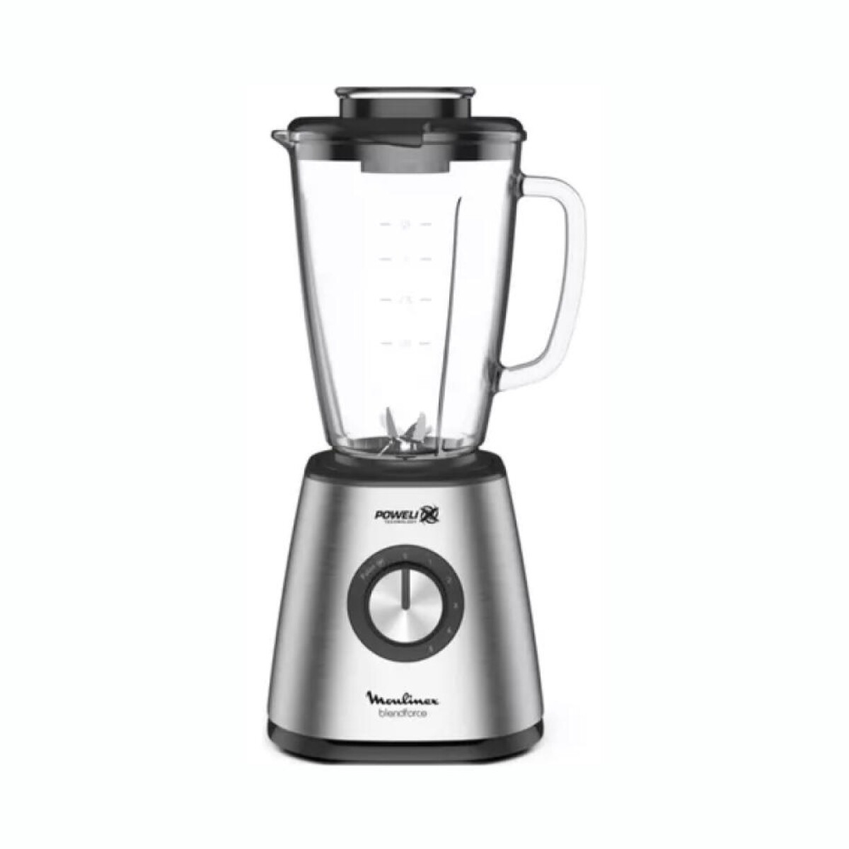 Licuadora MOULINEX Blendforce 2 Metal 800W Jarra de Vidrio 1.75L 