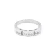 Anillo En Oro 18K Blanco Con Brillantes Anillo En Oro 18K Blanco Con Brillantes