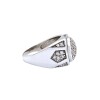 Anillo Geométrico-Plata 925-Piedra Zirconia-AN4429 conpiedra