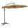 Sombrilla Jardín Exterior Impermeable Banana 3mt Beige