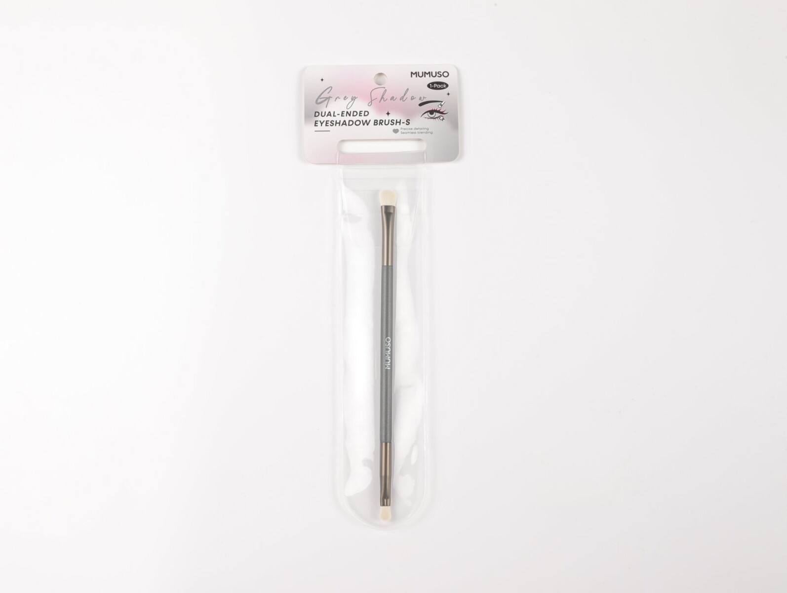 BROCHA DOBLE PARA SOMBRAS SERIE GREY SHADOW (S) 