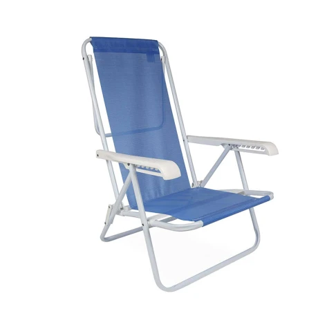 Reposera Silla MOR Aero SANNET 8 Posiciones Azul Claro