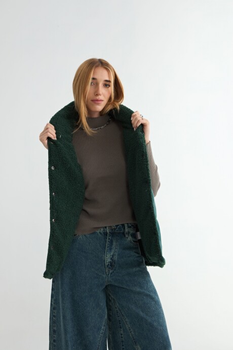 CHALECO SHERPA NOEMIE Verde