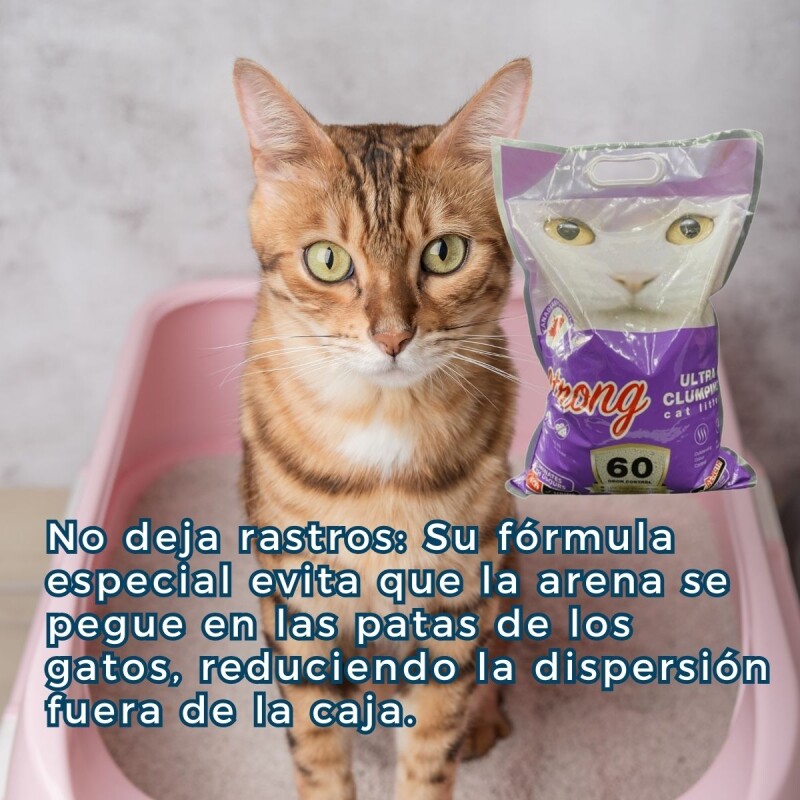 ARENA AGLOMERANTE STRONG PACK 16 KILOS LAVANDA