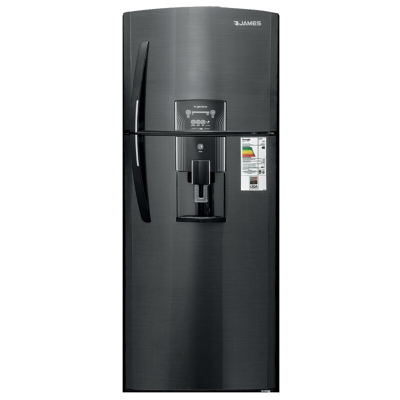 REFRIGERADOR JAMES 429 LTS CON DISPENSADOR JM560 NEGRO REFRIGERADOR JAMES 429 LTS CON DISPENSADOR JM560 NEGRO