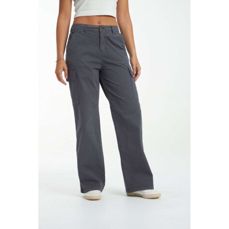 Pantalón cargo Lana Dark Grey