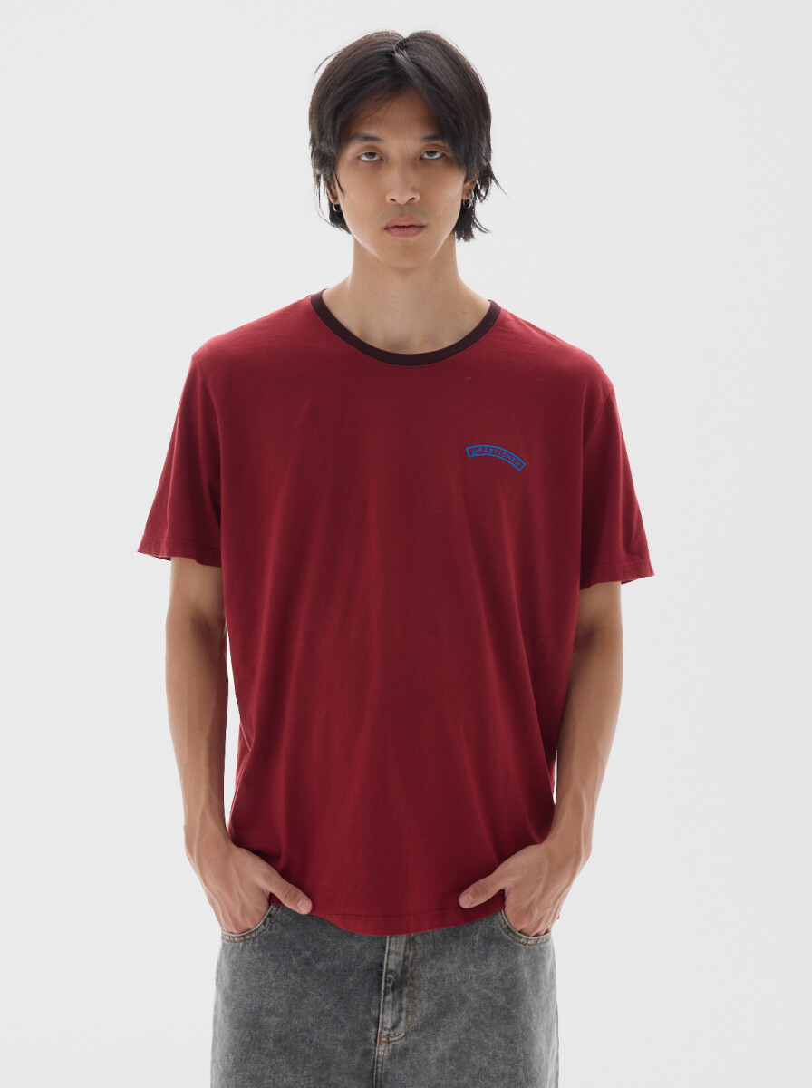 T-shirt Atenos - Bordeaux 