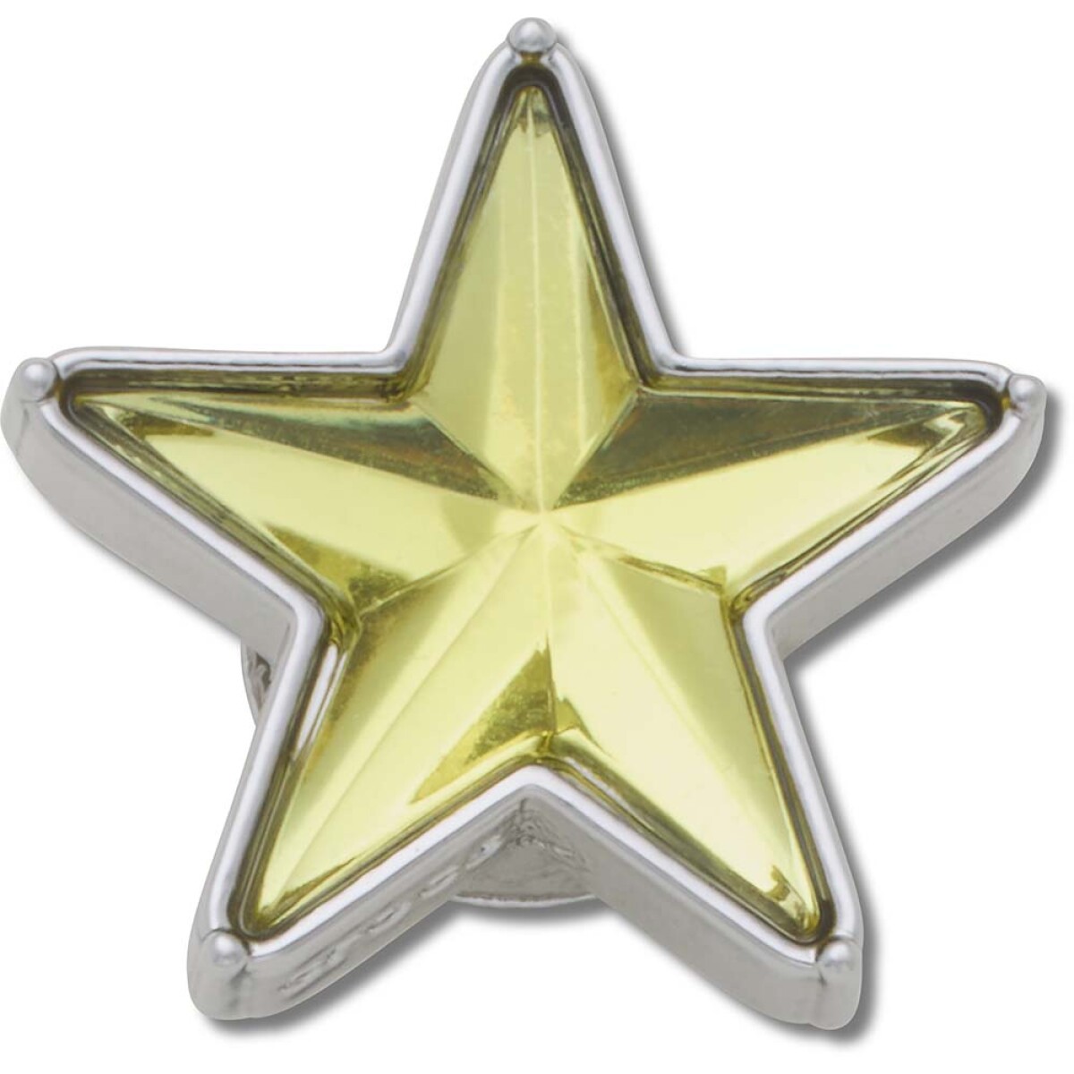 Jibbitz Silver and Green SMT Gem Star 