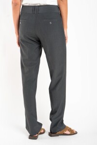 Pantalón Bengalina P.fina Línea Ej Gris Melange