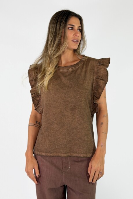 REMERA CHIANTI Marron