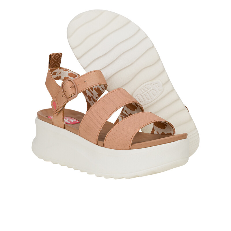 Sandalias Hey Dude Delray Buckle Classic Marrón