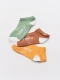 SOQUETE BARCELONA PACK X 3 VERDE