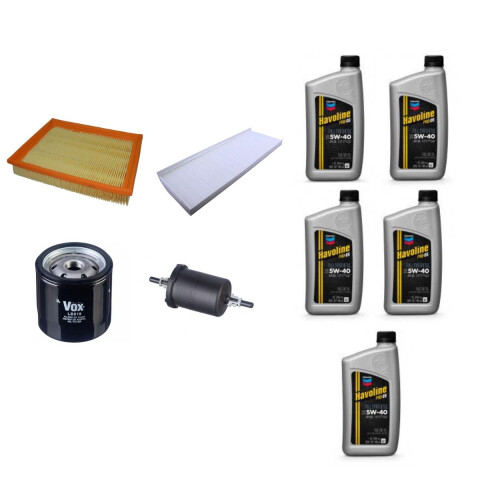 KIT DE FILTROS Y ACEITE 5W40 TEXACO Kit De Filtros Y Aceite 5w40 Texaco