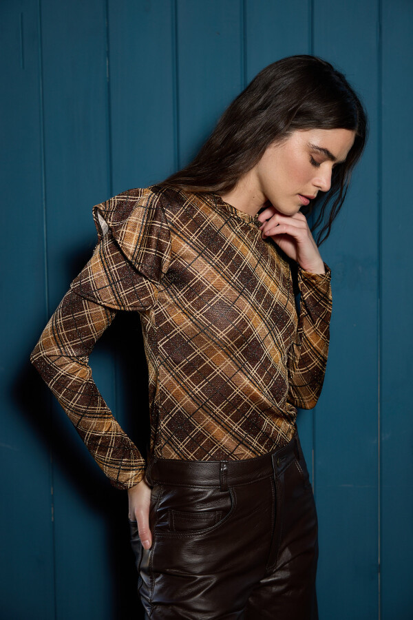 Remera Lurex Cuadrille Remera Lurex Cuadrille