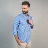 CAMISA OXFORD AZUL RAYADO