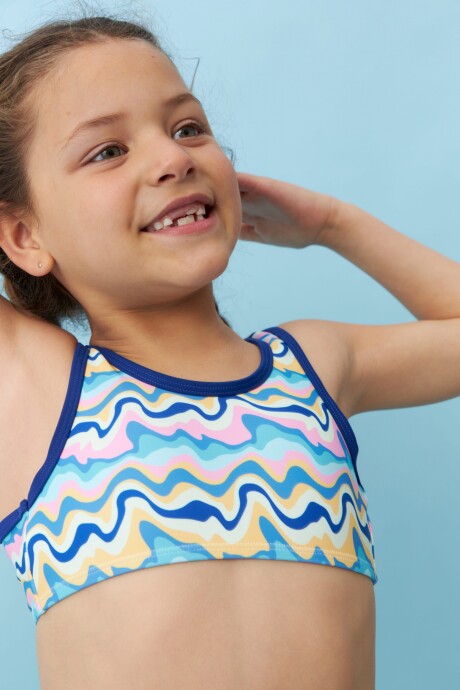Traje de baño Lilia Azul
