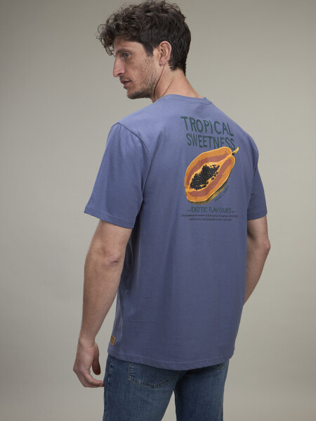 T-SHIRT PAPAYA OXFORD