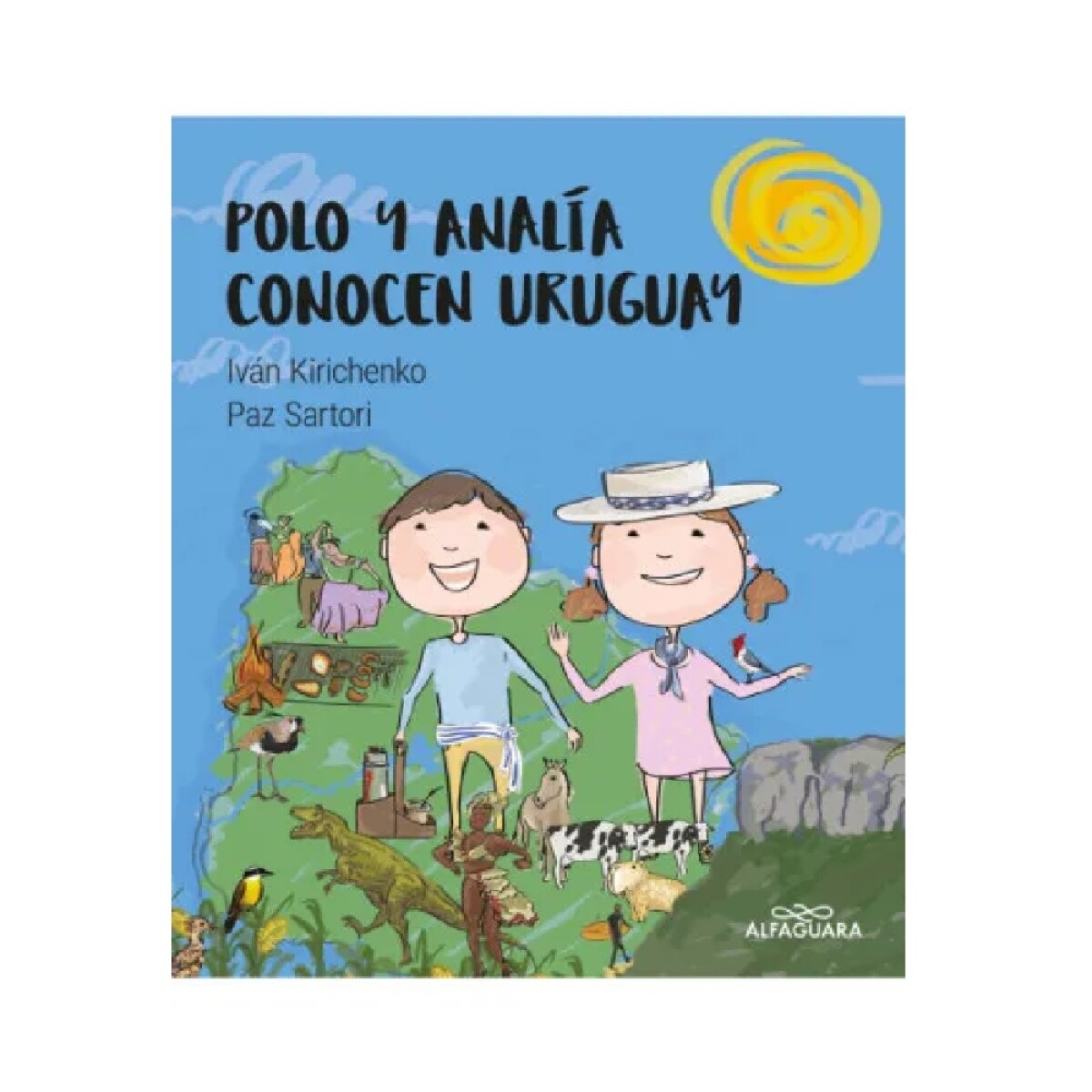 Libro POLO Y ANALIA CONOCEN URUGUAY de Ivan Kirichenko 