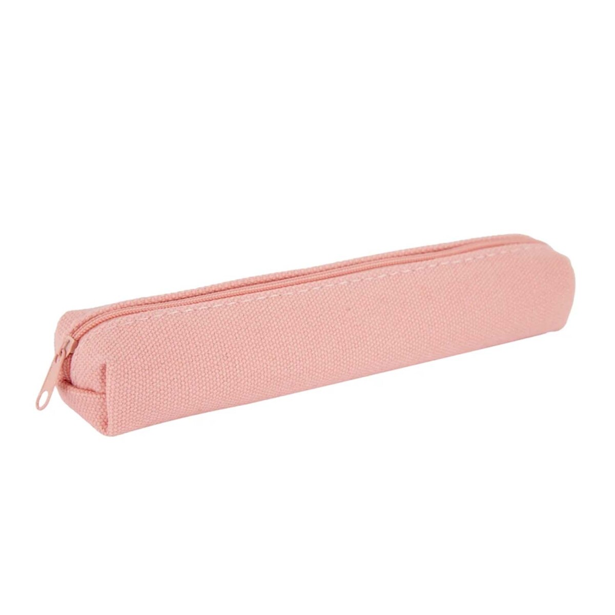 Mini Cartuchera en Tela para Lápices Lapiceras y Accesorios - Rosa 