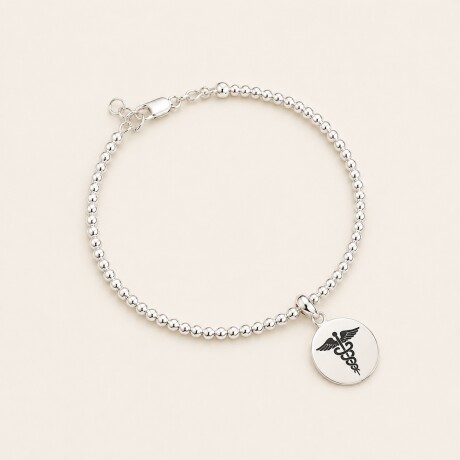 Pulsera Bolitas Medicina - Plata 925 Pulsera Bolitas Medicina - Plata 925