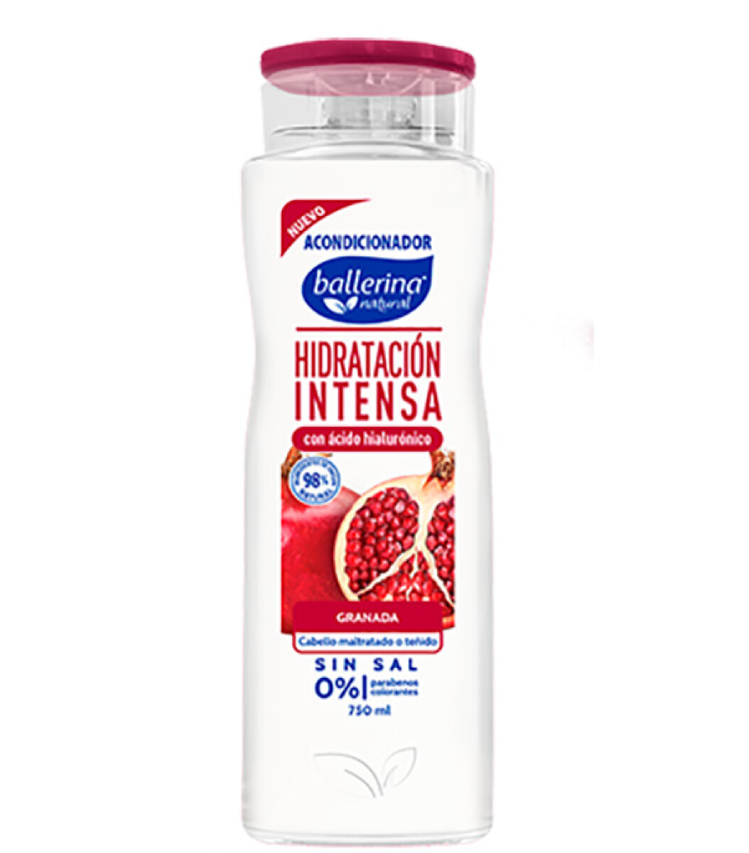 Acondicionador Ballerina 750ml - Hidratación intensa 