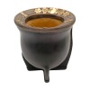 MATE CAMIONERO PLATA Y ORO 14 Negrouniforme