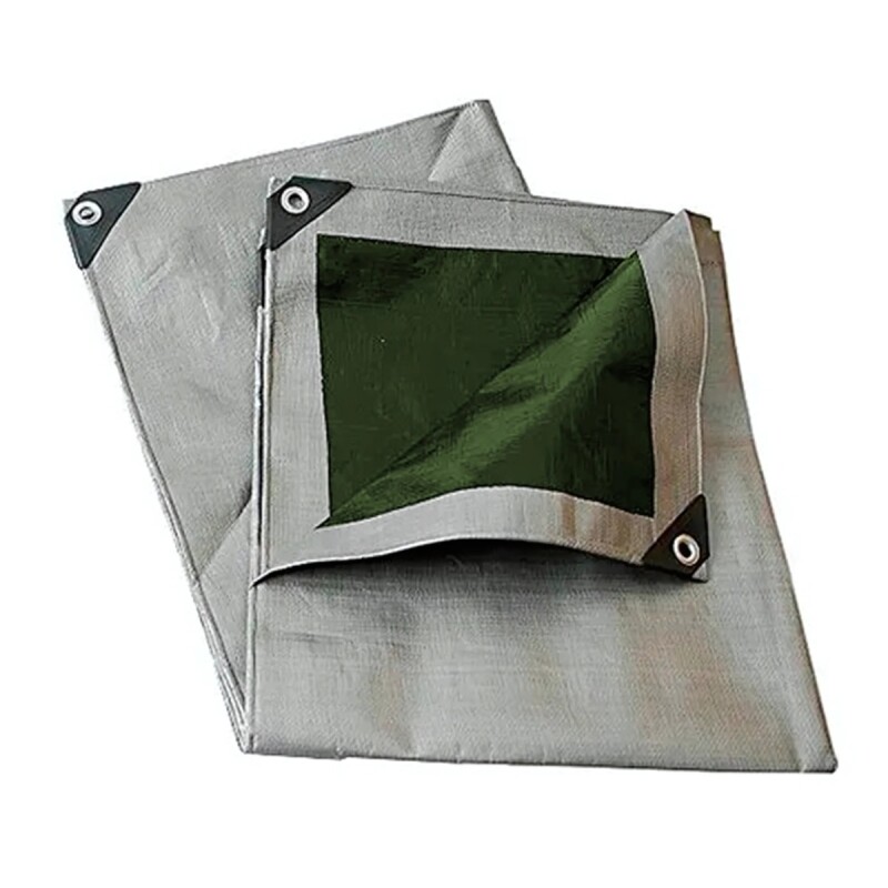 Lona 3x4 Impermeable con ojales VERDE OSCURO