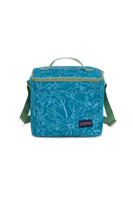 Lonchera Térmica Super Snack Delightful Daisies Green