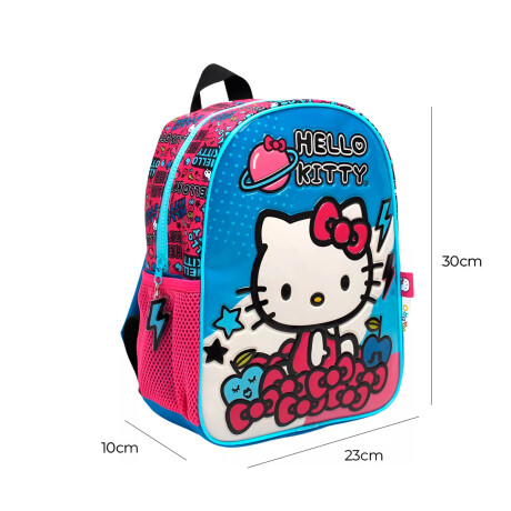 Mochila Infantil Hello Kitty 30cm Escolar Estampada 1