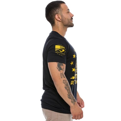 Remera manga corta con Frases Amarillo