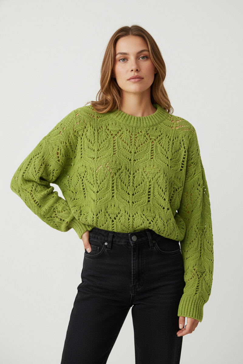 Sweater Idara - Pistacho 