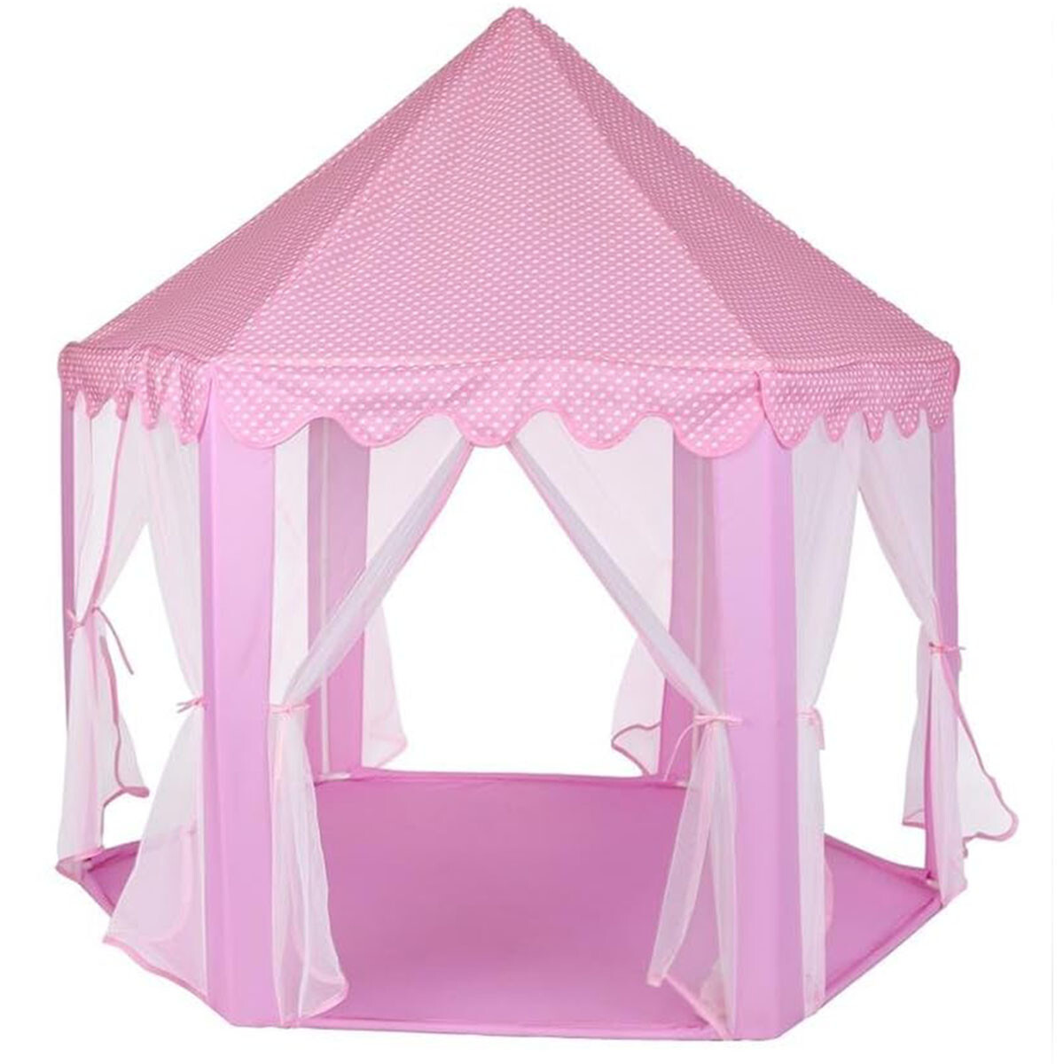 Carpa Casita Casa Infantil Castillo Princesas 140cm - Rosa 