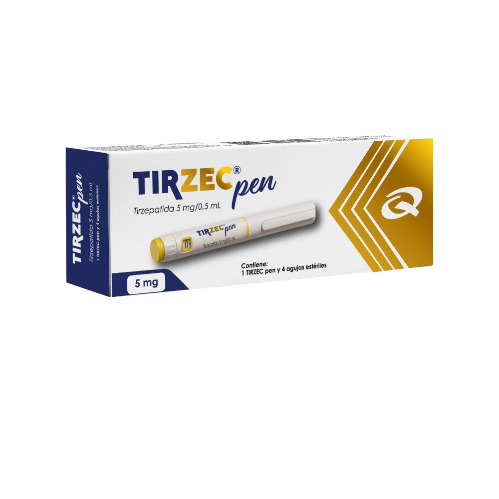TIRZEC 5 MG PEN 2 ML + 4 AGUJAS única