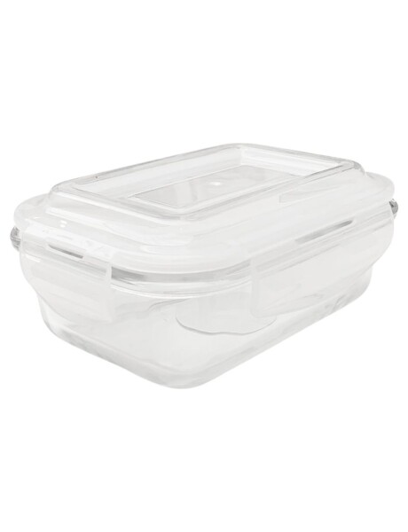 RECIPIENTE RECTANGULAR BOROSILICATO 370ML 15.5X11.5XH5.5CM RECIPIENTE RECTANGULAR BOROSILICATO 370ML 15.5X11.5XH5.5CM