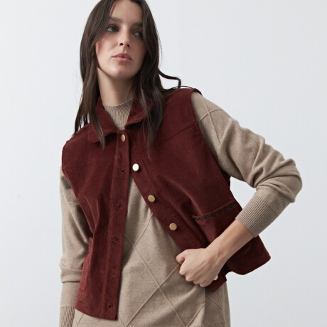 CHALECO BANNACK Ladrillo