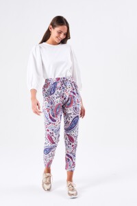 Pantalón Print Marino