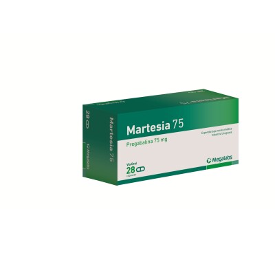 Martesia 75 Mg. 28 Caps. Martesia 75 Mg. 28 Caps.