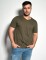 Remera lisa escote V Vex Verde