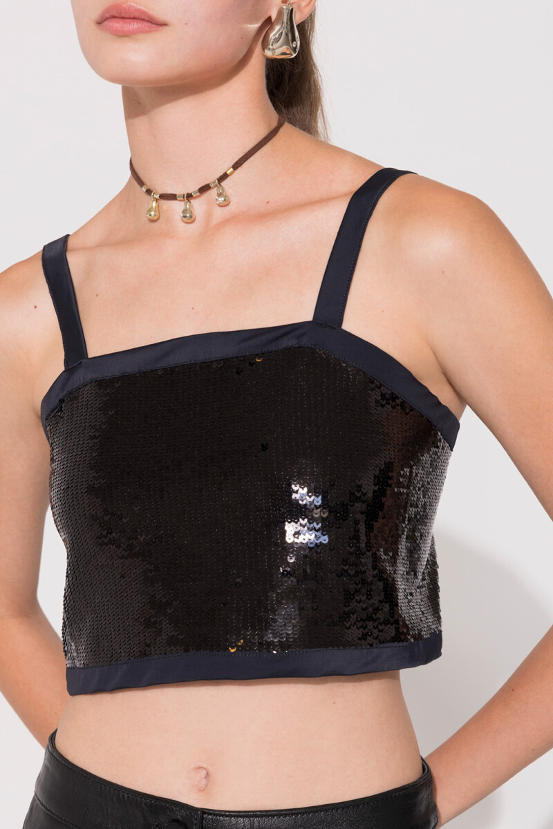 TOP NINA Negro
