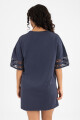 Cotton lace ndress Azul