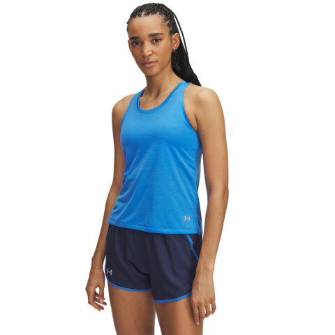 UA Launch Singlet-BLU BLU-402