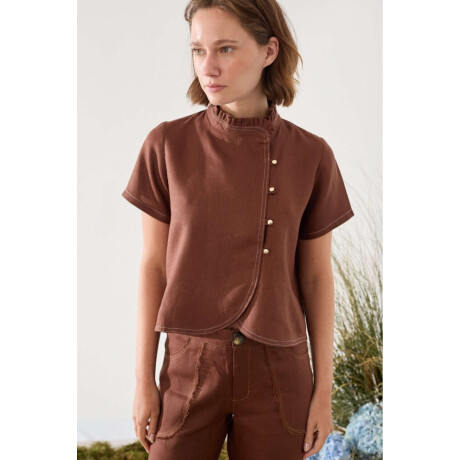 Blusa Nube Chocolate