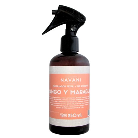Perfumador Textil NAVANI Mango y Maracuyá 250ml Perfumador Textil NAVANI Mango y Maracuyá 250ml