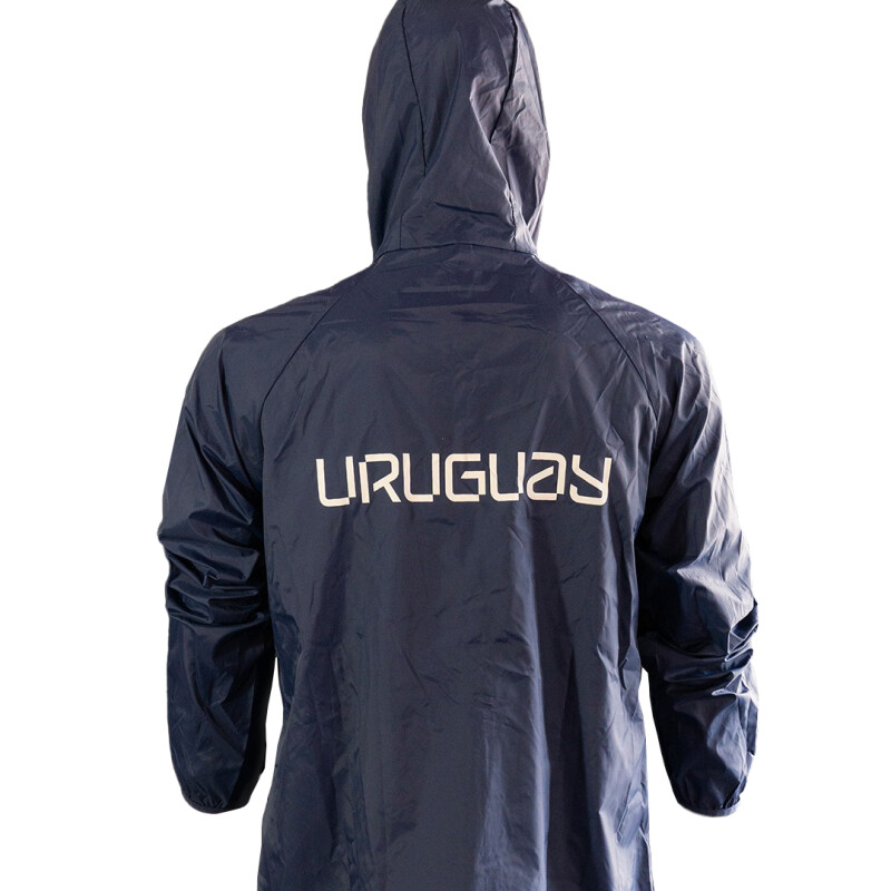 Campera de Lluvia Azul Marino