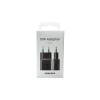 Ficha de carga original Samsung 15W color negro Ficha De Carga Original Samsung 15w Color Negro
