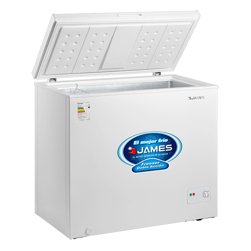 FREEZER HORIZONTAL JAMES 297-LITROS BLANCO FHJ 310 KT FRÍO HUMEDO